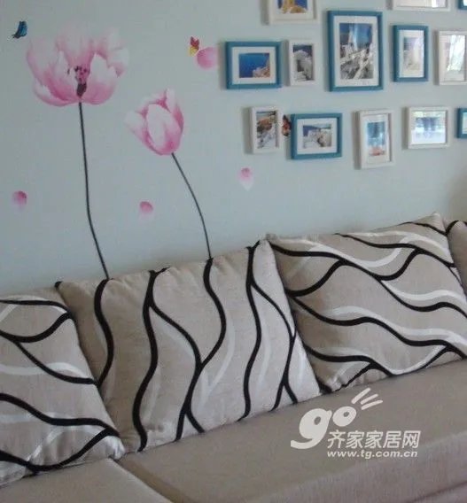 8W硬装3W软装 110平温柔甜蜜的家居空间