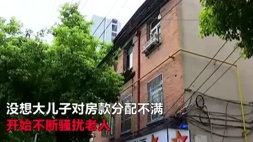 为争房产，合肥男子殴打八旬父母还给他们送花圈，这件事你怎么看？