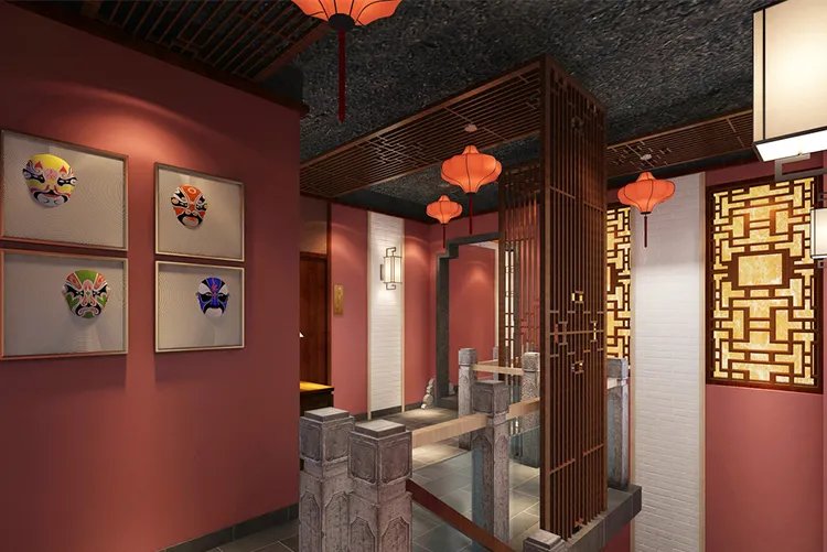 合肥川菜馆装修设计，独具特色让人流连忘返