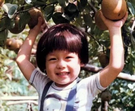 林志颖小时候照片曝光 永远“十七岁雨季”不老男神