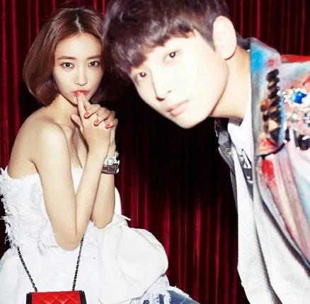 郑珍云与高俊熙画报欣赏  珍惜夫妇粉红时刻盘点