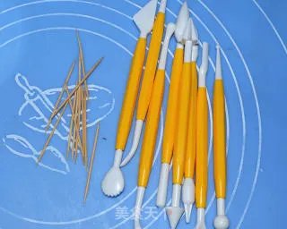 休闲假日翻糖蛋糕