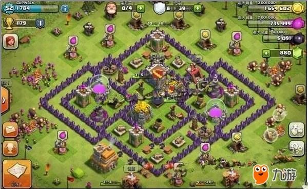 《部落冲突》七本布局神阵图top10