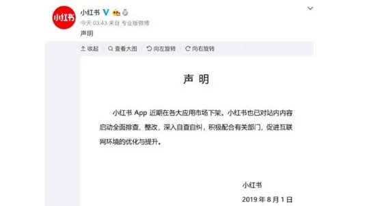 小红书启动整改是怎么回事：整改原因是什么揭晓