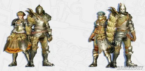 怪物猎人OL套装外形点评 玩的就是拉风