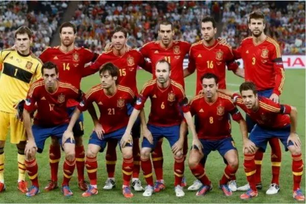 西班牙主力阵容