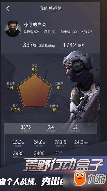 《荒野行动》战绩怎么查询 盒子战绩在线查询方法