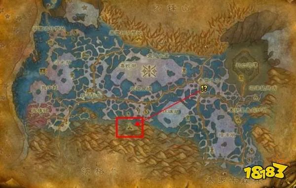 魔兽世界博哈姆废墟在哪里 博哈姆废墟位置一览