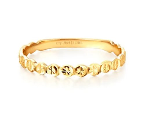 周大福金戒指图片大全 金戒指的选购技巧与保养方法