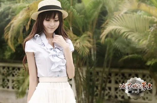 DNF女神枪手代言人温健婷唯美图集