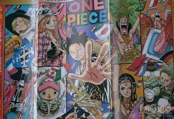 《海贼王》漫画第790话先行图 明哥眼镜被击碎！