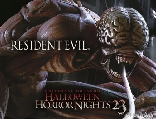 《生化危机》主题公园场景图 体验万圣惊魂夜