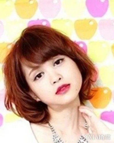 胖人圆脸短发发型设计推荐4款发型完美修饰脸型