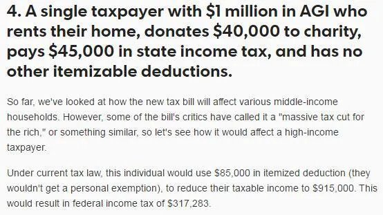 特朗普减税到底谁拿好处?