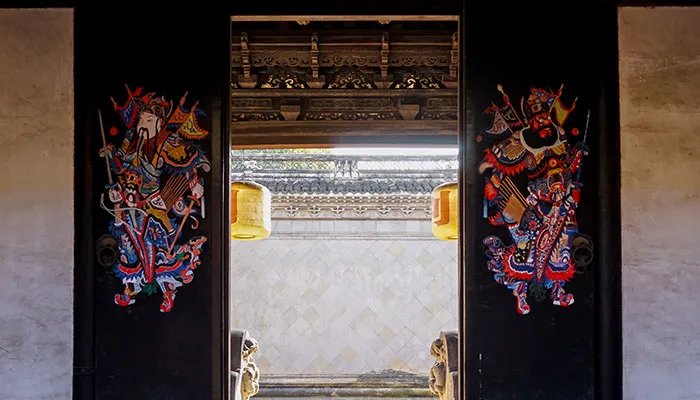 门神怎么分左右 门神左右怎么贴