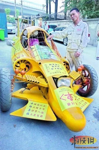 湖北小伙自制飞机跑车 盘点国内外民间制造高手
