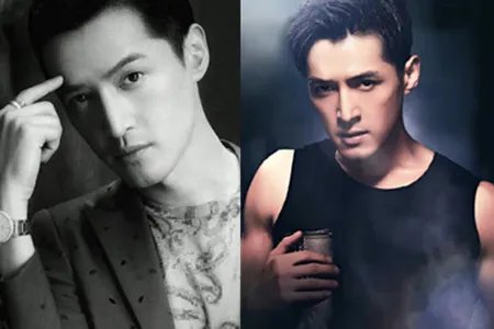 胡歌现某公司年会 亲和随性惹人迷