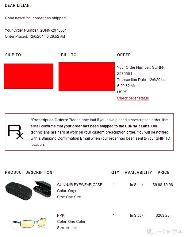 Gunnar 美国官网定制(Rx)近视镜