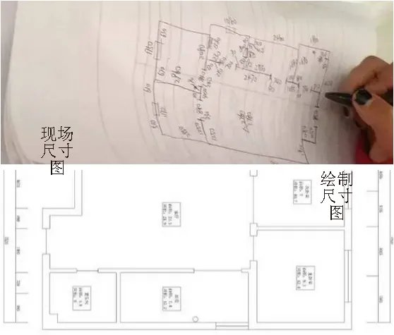 齐家公益验房量房走进哈西阳光家园小区