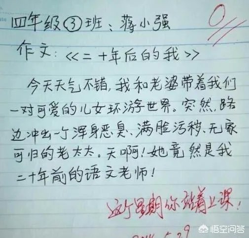 如何看待小学生的神逻辑作文？
