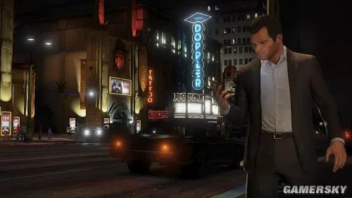 《侠盗飞车5（GTA5）》最新截图 特雷弗玩女人 迈克尔打枪