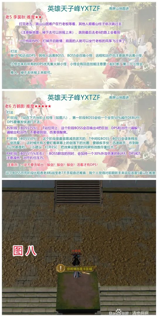 剑网3怀旧服英雄天子峰副本攻略