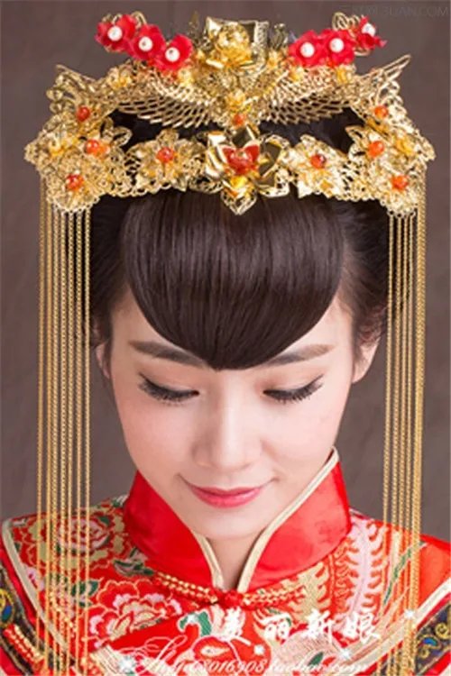 古装新娘发型图片欣赏 古装新娘适合扎什么发型