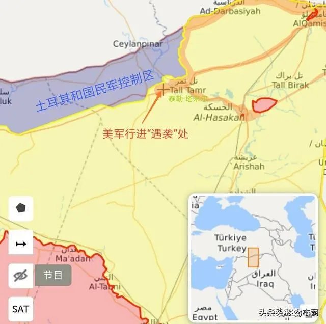美军遭到土耳其“伪军”袭击，为啥要向俄罗斯通报？