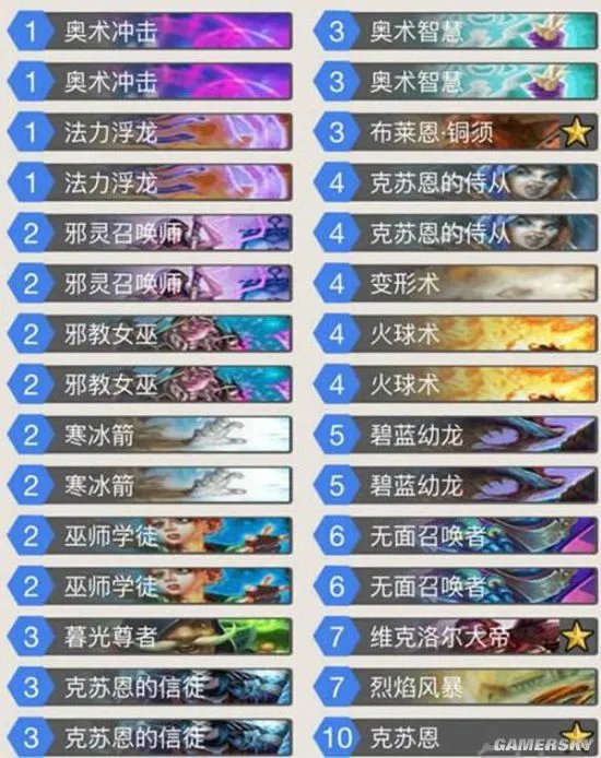 《炉石传说》上古之神的低语 热门卡组推荐