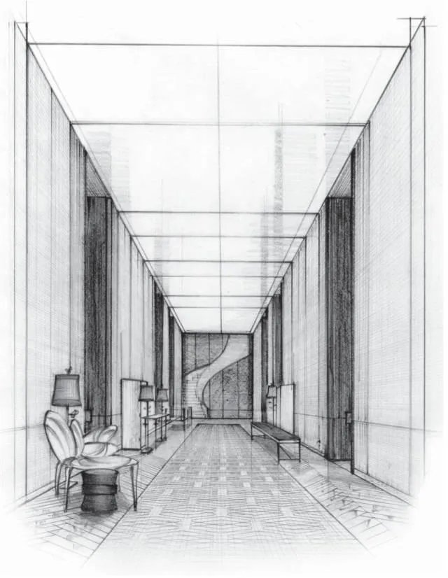 室内-手绘原稿与设计理念