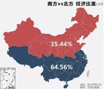 万亿GDP俱乐部南方16个，北方4个，为何南北经济差距这么大？