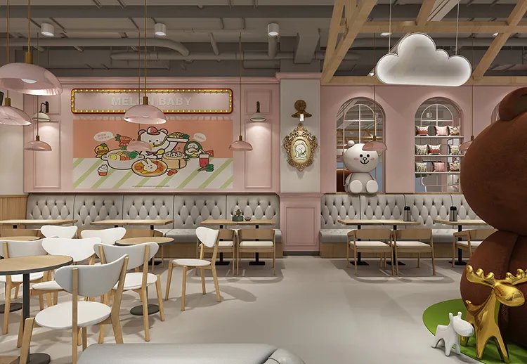 合肥亲子餐厅装修设计，亲子感情升温休闲好去处