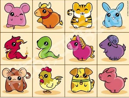 十二生肖都有什么动物？