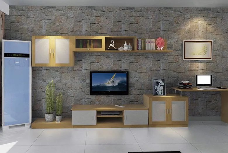 装修电视墙简单大方好看的价格   电视墙简单的设计方法