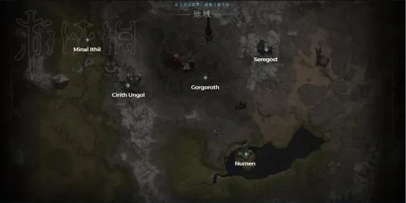 《中土世界：战争之影》全地图位置详解 有哪些地域分类？