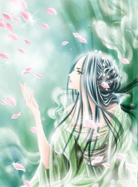 请问谁有现代手绘美女图片？