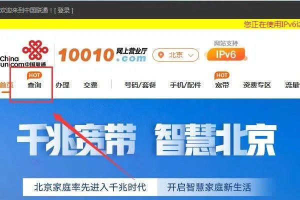 北京联通固定电话怎么查话费？