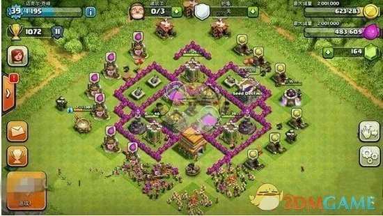 部落冲突六本最强阵型