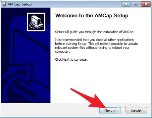win7摄像头软件amcap怎么安装