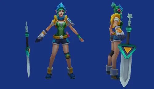 LOL电玩锐雯皮肤预览