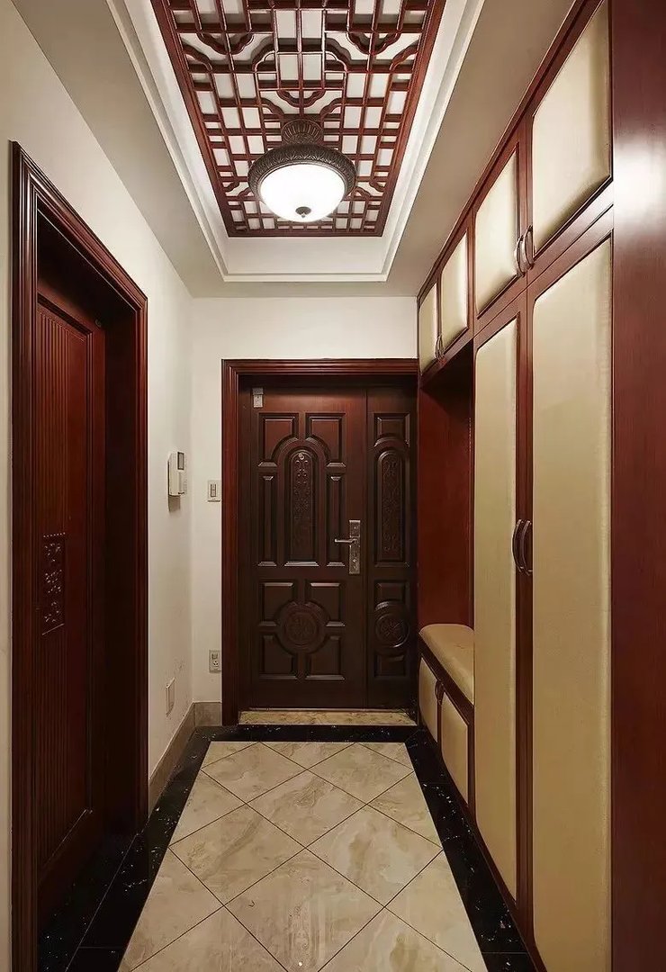 鞋柜+换鞋凳很美组合，进门再也不用站着换鞋了！