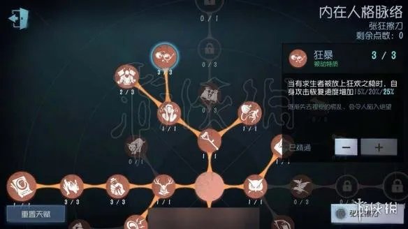 《第五人格》天赋加点 现版本全人格天赋加点技巧图