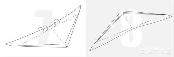 冲浪纸飞机折法图解是什么？