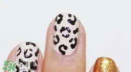 豹纹美甲图片2017 豹纹美甲怎么画