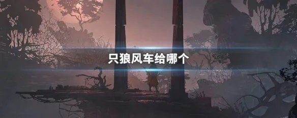 只狼风车给哪个