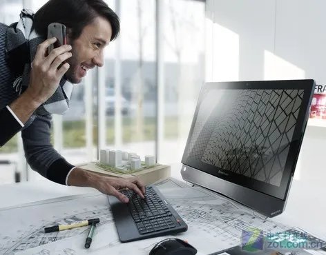 图赏：联想一体机 IdeaCentre B520