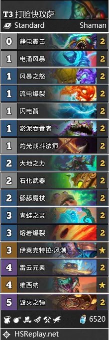 《炉石传说》2020标准快攻萨​​​卡组推荐