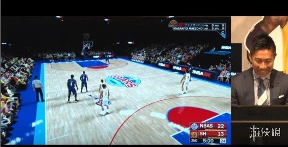 真·跨界！前日本国脚前园真圣直播挑战《NBA 2K19》