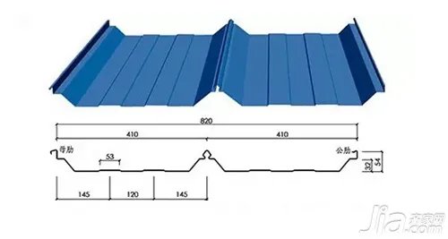 彩钢瓦尺寸规格 彩钢瓦有哪些尺寸