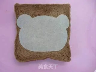可爱的早餐---轻松小熊面包片